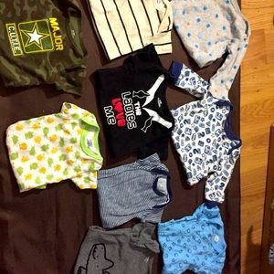 0-3 month onsies